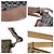 Borsa a tracolla Coach Signature Canvas Leather Marrone Argento Beige - vista 6