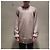 Autre Marque URU Rippstrick-Pullover aus Wollmischung Braun - Ansicht 3