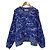 Autre Marque TRICOTS JEAN MARC MARCEL Strickpullover aus Mohair-Mischung Blau