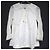 Autre Marque Peserico Monile Chiffon Pullover-Bluse Beige Roh