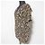 Autre Marque Blusa plisada de leopardo MOGA Castaño - vista 3