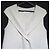 Autre Marque Gilet lungo con cappuccio PINORE Bianco Crudo - vista 3