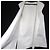Autre Marque Gilet lungo con cappuccio PINORE Bianco Crudo - vista 4