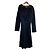 Autre Marque GRACE CONTINENTAL Long Knit Cardigan Nero