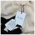 Autre Marque Herlipto Simone Strick-Minikleid Weiß Roh - Ansicht 8