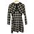 Autre Marque Herlipto Pantheon Knit Dress Strickkleid mit Karomuster