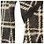 Autre Marque Herlipto Pantheon Knit Dress Strickkleid mit Karomuster - Ansicht 4