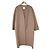 Autre Marque Manteau en laine col V Spick and Span Beige