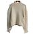 Autre Marque 3.1 Phillip Lim Cropped Strickpullover aus Alpakamischung Weiß