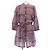 Autre Marque Pallas Palace Baumwollhemd Braun Pink