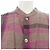 Autre Marque Pallas Palace Baumwollhemd Braun Pink - Ansicht 5