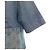 Camicia da lavoro in denim a maniche corte Louis Vuitton Giacca in denim Blu - vista 6
