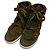 Sneaker in shearling Salvatore Ferragamo SOLDA Verde Cachi - vista 2
