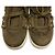 Sneaker in shearling Salvatore Ferragamo SOLDA Verde Cachi - vista 4