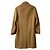 Abrigo largo de mezcla de alpaca Dries Van Noten Beige Camello - vista 2