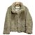Autre Marque Chaqueta de Piel Ecológica Mystrada Beige