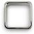 Ring Anel para lenço Hermès Bolduc Prata - vista 5