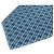 Hermès H motif Silk Tie Blue - view 4