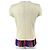 Issey Miyake PLEATS PLEASE Camiseta de poliéster Hibiscus/Fringe Multicolor - vista 3
