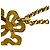 Chanel Coco Mark Halskette Golden - Ansicht 4