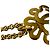 Chanel Coco Mark Halskette Golden - Ansicht 5