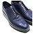 Sapatos Derby em couro Prada Azul - vista 13