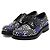Prada Chunky Derby-Schuhe aus Leder Schwarz