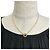 Collana Cartier Love Circle Au750 Diamanti D'oro - vista 10