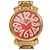 Autre Marque Gaga Milano MANUALE35 vergoldete Uhr Rot
