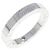 Cartier Lanieres 750 Weißgold Diamantring Größe 8 Silber - Ansicht 2