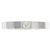 Cartier Lanieres 750 Weißgold Diamantring Größe 8 Silber - Ansicht 3