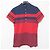 Polo Ralph Lauren de piqué a rayas Roja