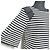 Autre Marque Rene Ribbon Strick-Oberteil gestreift Schwarz - Ansicht 4