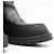 Autre Marque Christian Dior EMPREINTE Lederstiefel Schwarz - Ansicht 3