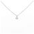 Autre Marque Collana di diamanti PT900 PT850 Argento