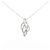 Autre Marque Diamantenhalskette Au750 Silber