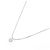 Autre Marque Collier en diamant platine PT900 PT850 Argenté - vue 2
