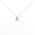 Autre Marque Diamantenhalskette PT950 PT850 Silber