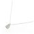 Autre Marque Diamantenhalskette PT950 PT850 Silber - Ansicht 2