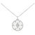 Autre Marque Diamantenhalskette Au750 Silber