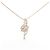 Autre Marque Collana di diamanti Au750 Rosa