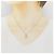 Autre Marque Diamantenhalskette Au750 Pink - Ansicht 6
