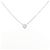 Autre Marque Collana di diamanti PT850 Argento