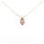Autre Marque Collana di Diamanti Au750 Rosa