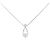 Autre Marque Collana di diamanti Pt900 Pt850 Argento