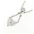 Autre Marque Collana di diamanti Pt900 Pt850 Argento - vista 3