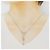 Autre Marque Collana di diamanti 750 White Gold 750 Pink Gold Argento - vista 6