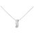 Autre Marque Diamantenhalskette Pt900/Pt850 Silber
