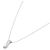 Autre Marque Diamantenhalskette Pt900/Pt850 Silber - Ansicht 2