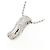 Autre Marque Diamantenhalskette Pt900/Pt850 Silber - Ansicht 3